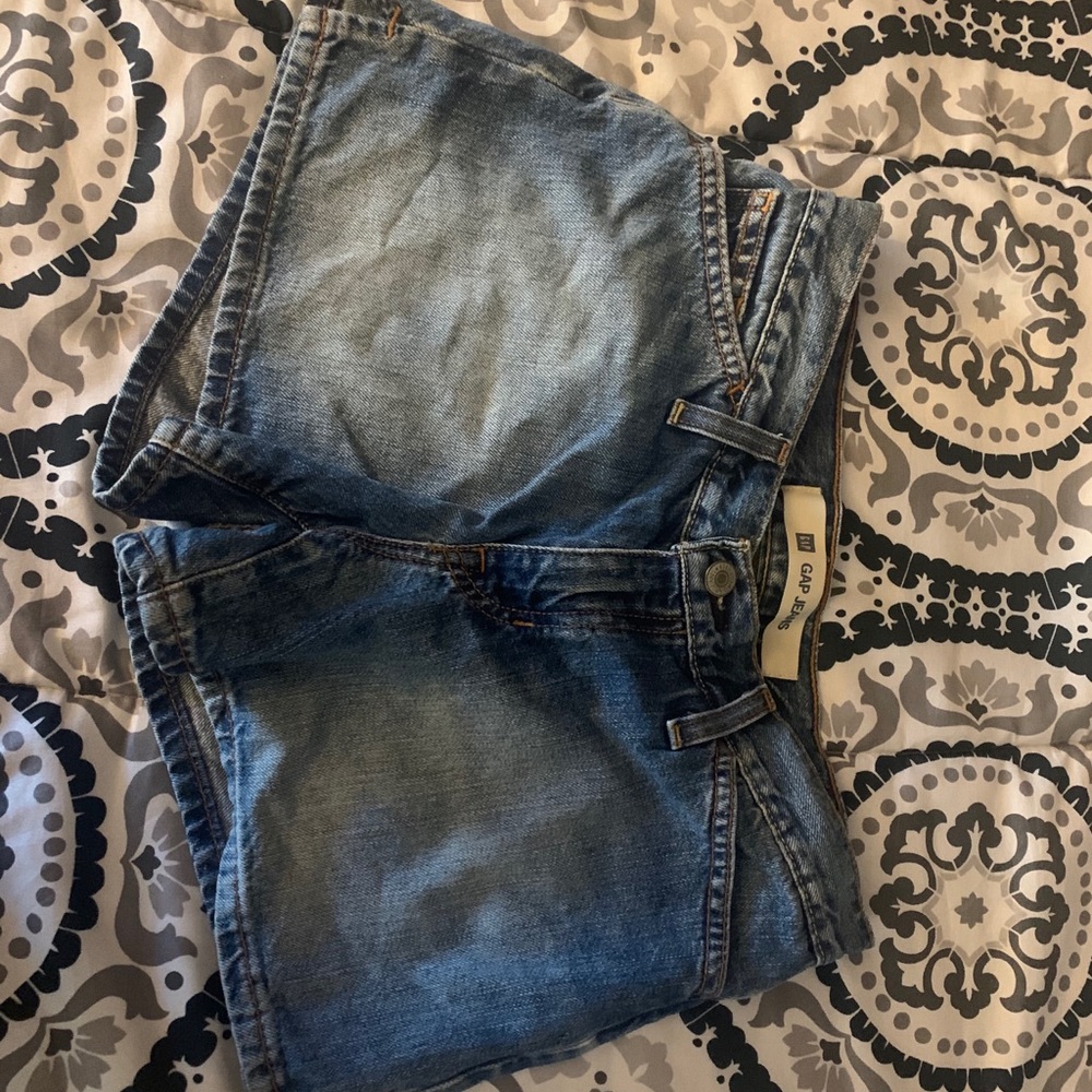 gap denim shorts